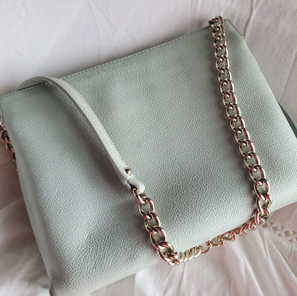 Kate Spade Mint Splash 3 Compartment Leather Purse